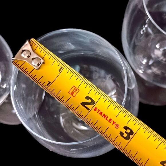 4 Villeroy & Boch Red Wine Glasses NEW Goblets Collection Entree Crystal Clear. - Picture 2 of 13